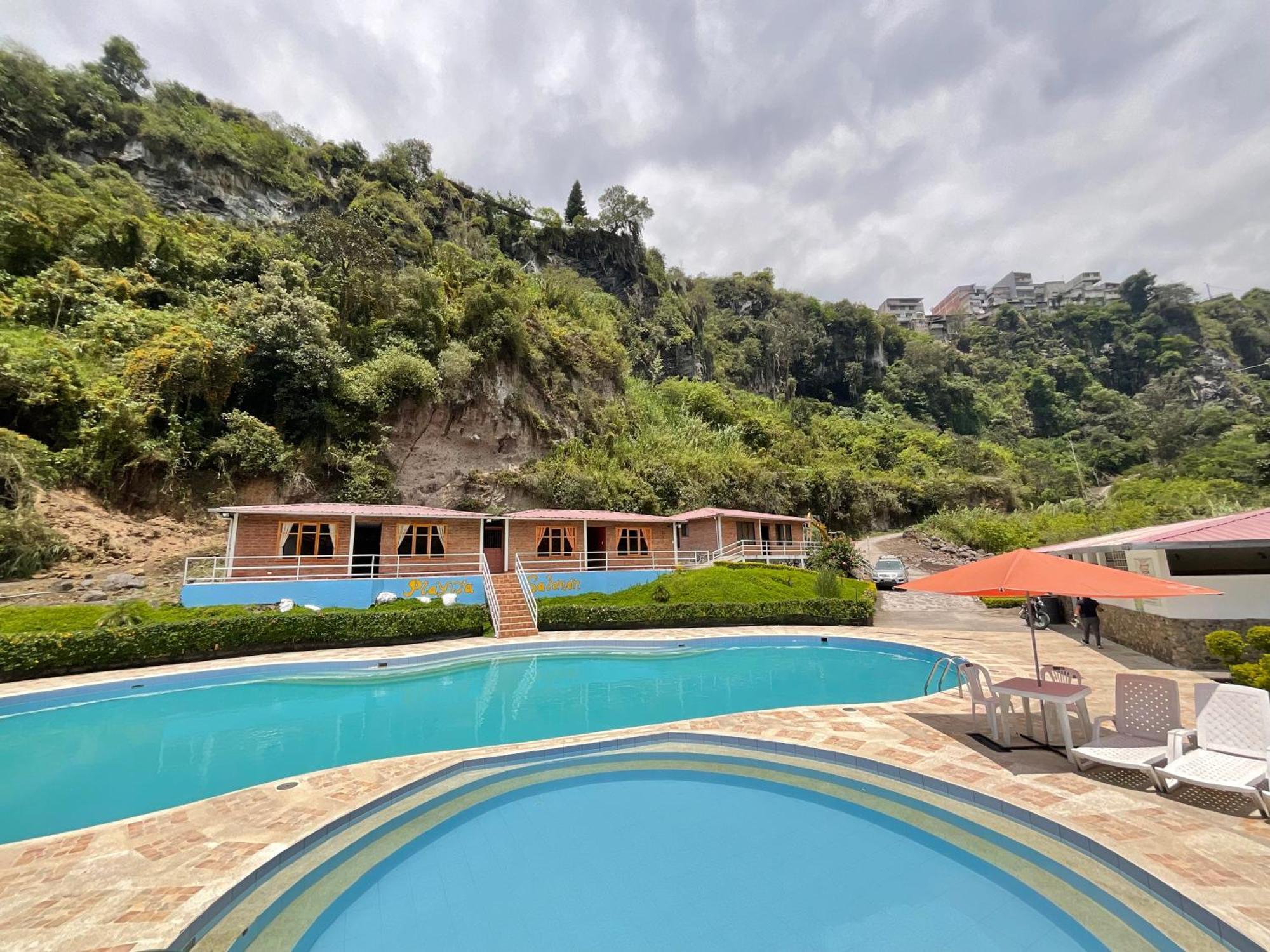 Playita Salomon Hotell Baños Eksteriør bilde